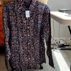 new j.crew mens button down shirt.